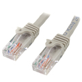 Startech.Com 25ft Gray Snagless Cat5e UTP Patch Cable 45PATCH25GR